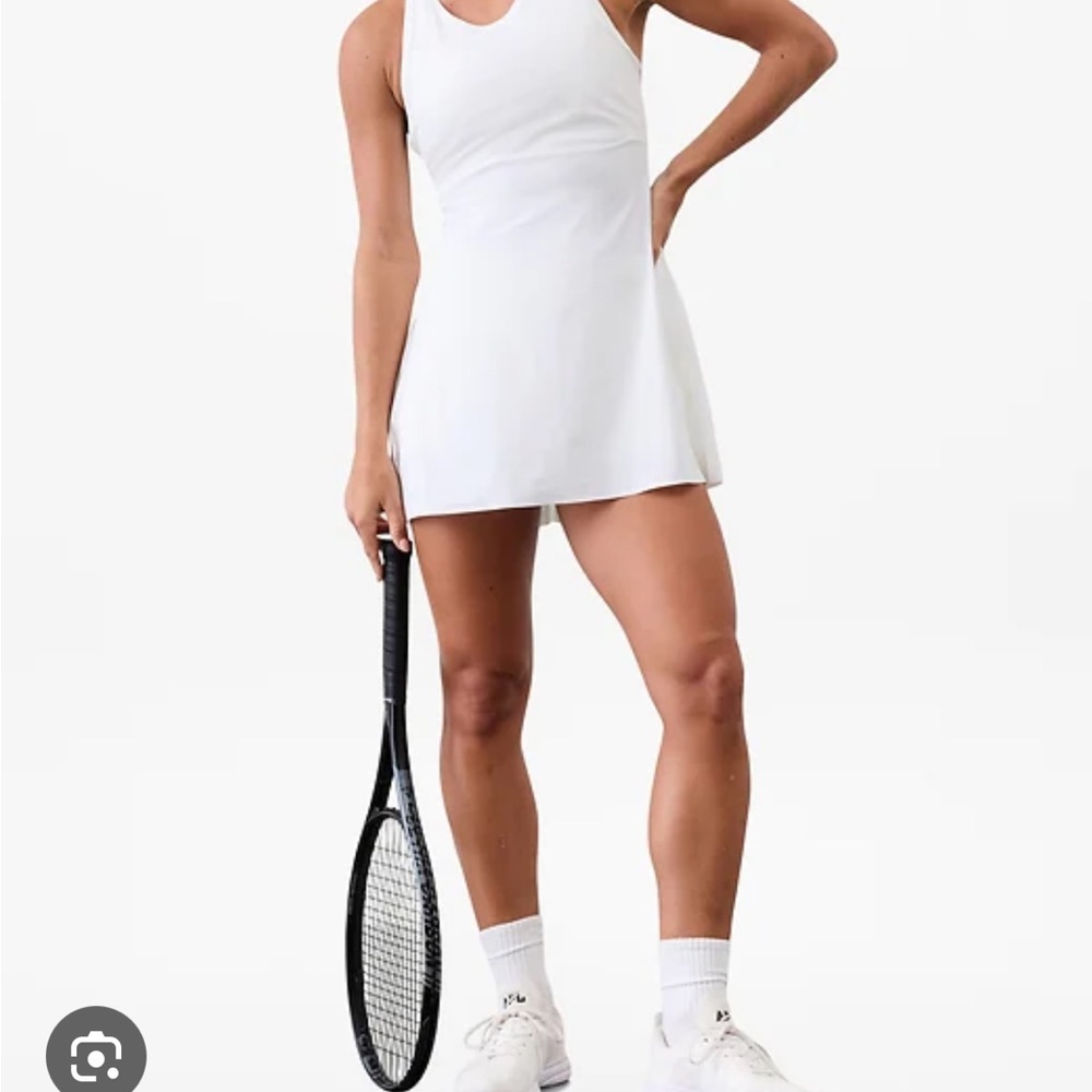 NWT Athleta Match Point pleated dress size small